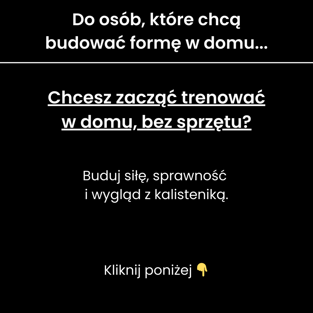 Tomasz Strojny Kalistenika Progresywna Facebook ad