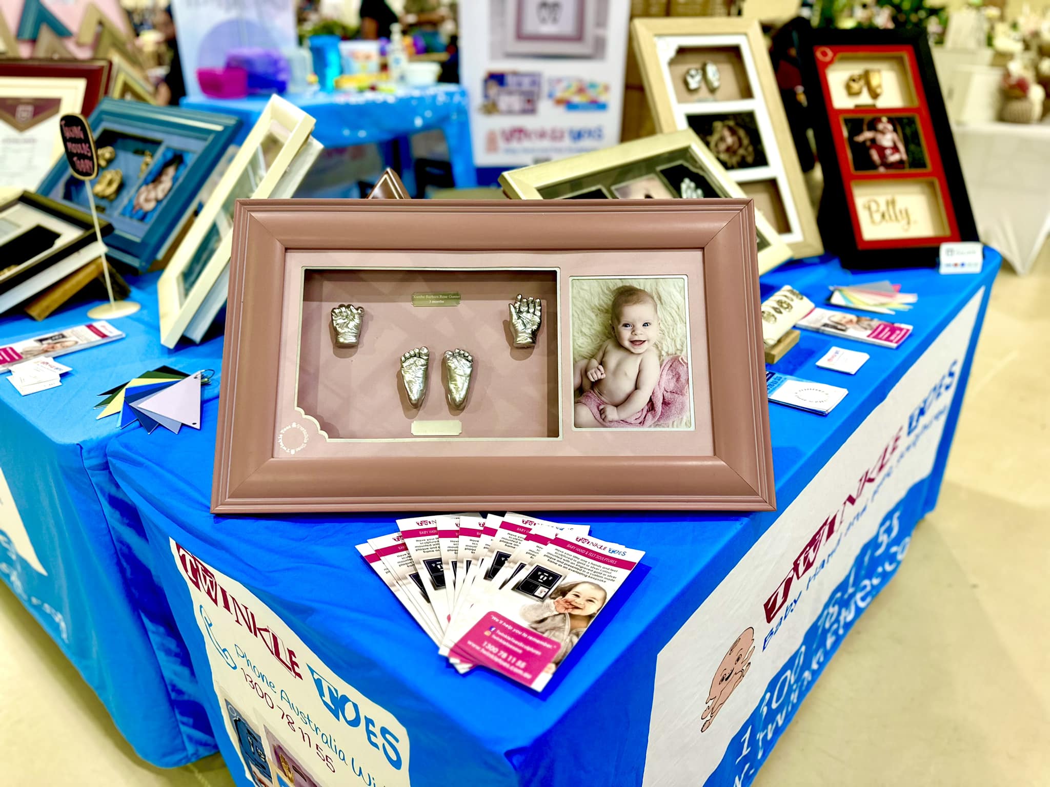Nikki Andrews - Baby Hand & Feet Sculptures Facebook ad