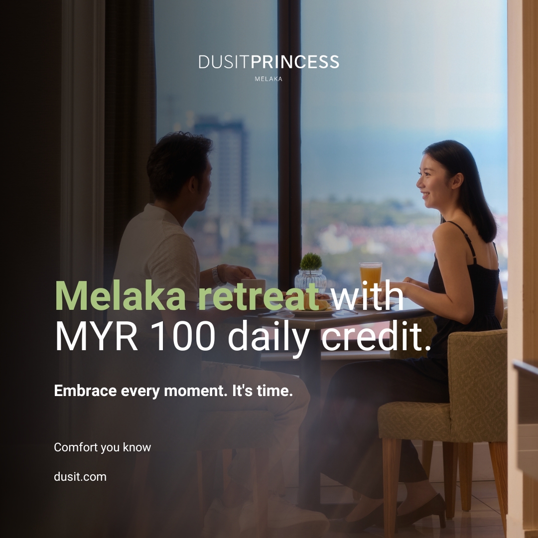 Dusit Princess Melaka Facebook ad: MYR 322+ Web Promo!