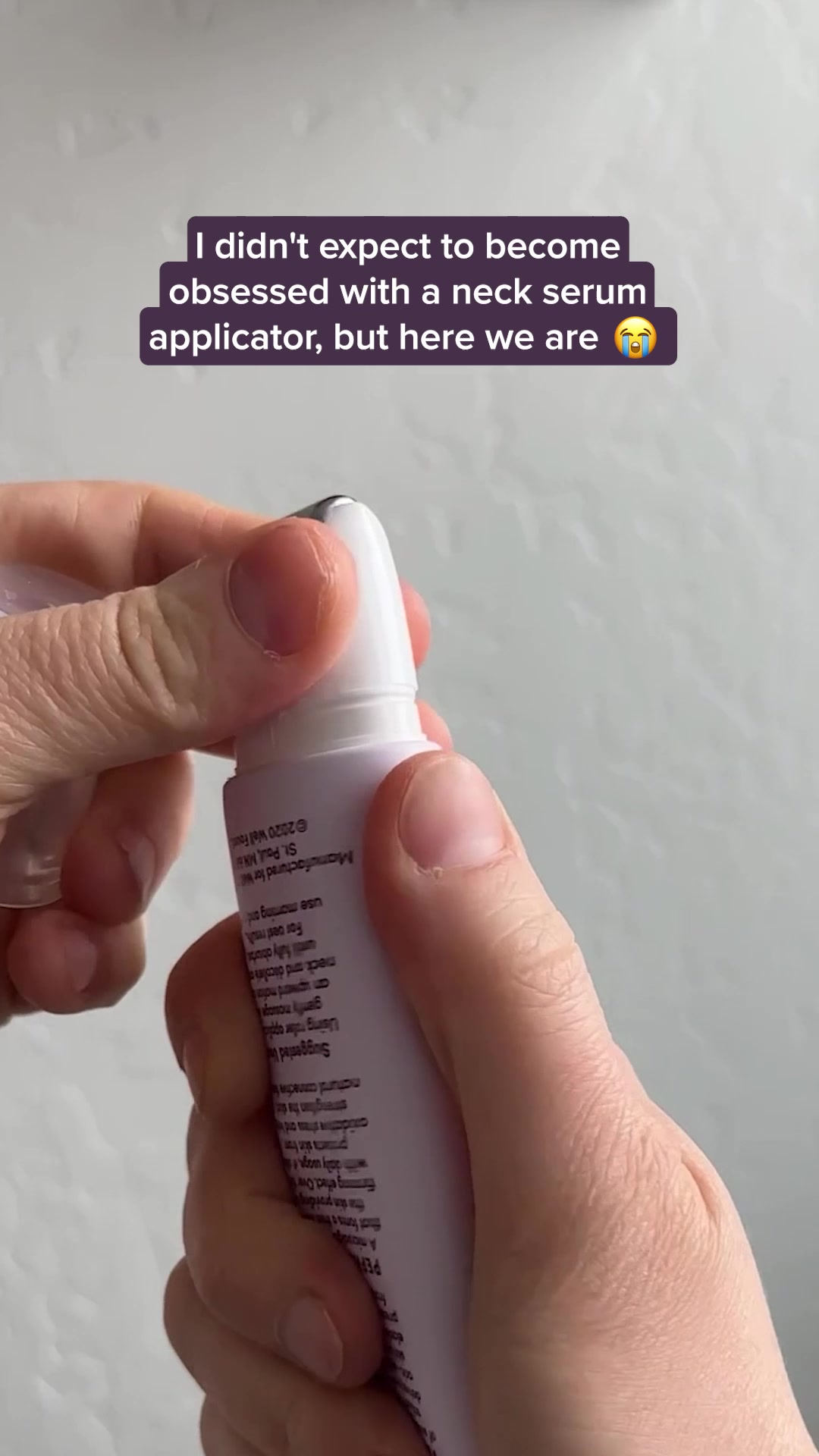 Womaness Facebook ad: Powerful Ingredients. Real Neck Results.