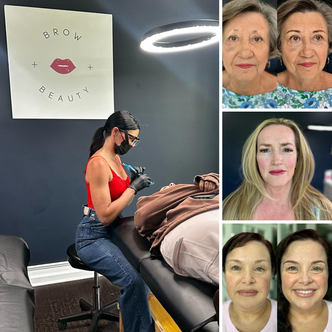 Brow + Beauty Facebook ad: Gorgeous, Hassle-Free Makeup in Hendersonville, TN