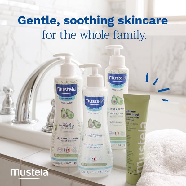Mustela USA Facebook ad
