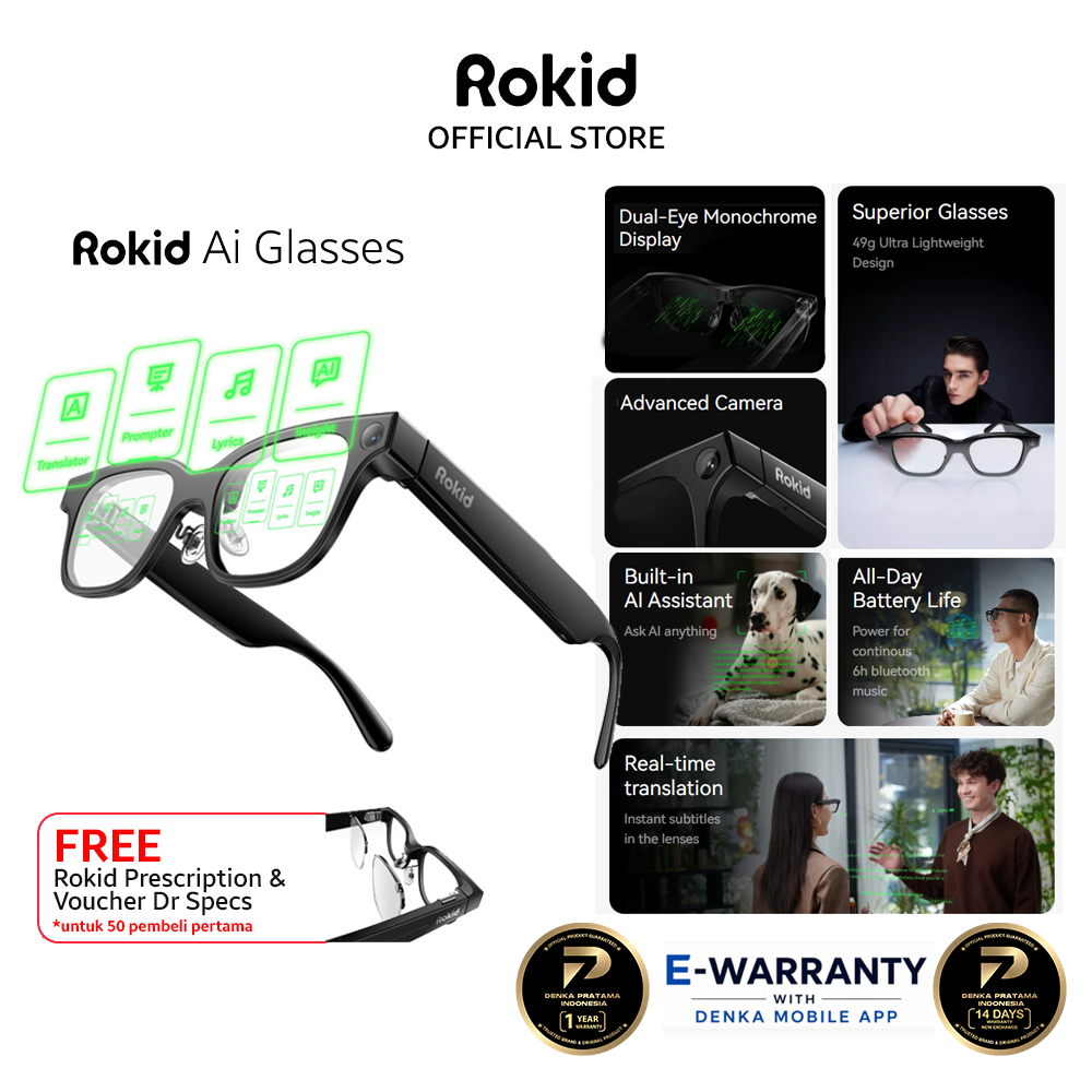 Rokid indonesia Facebook ad: Diskon Shopee dari toko Rokid Indonesia Official Store!