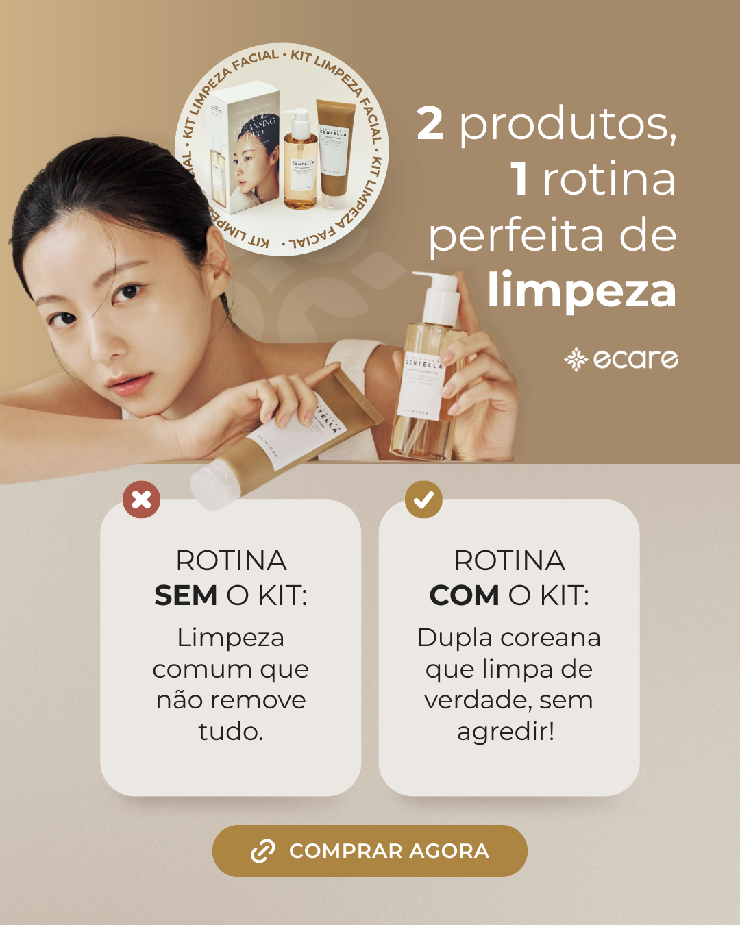 Ecare Cosméticos Facebook ad