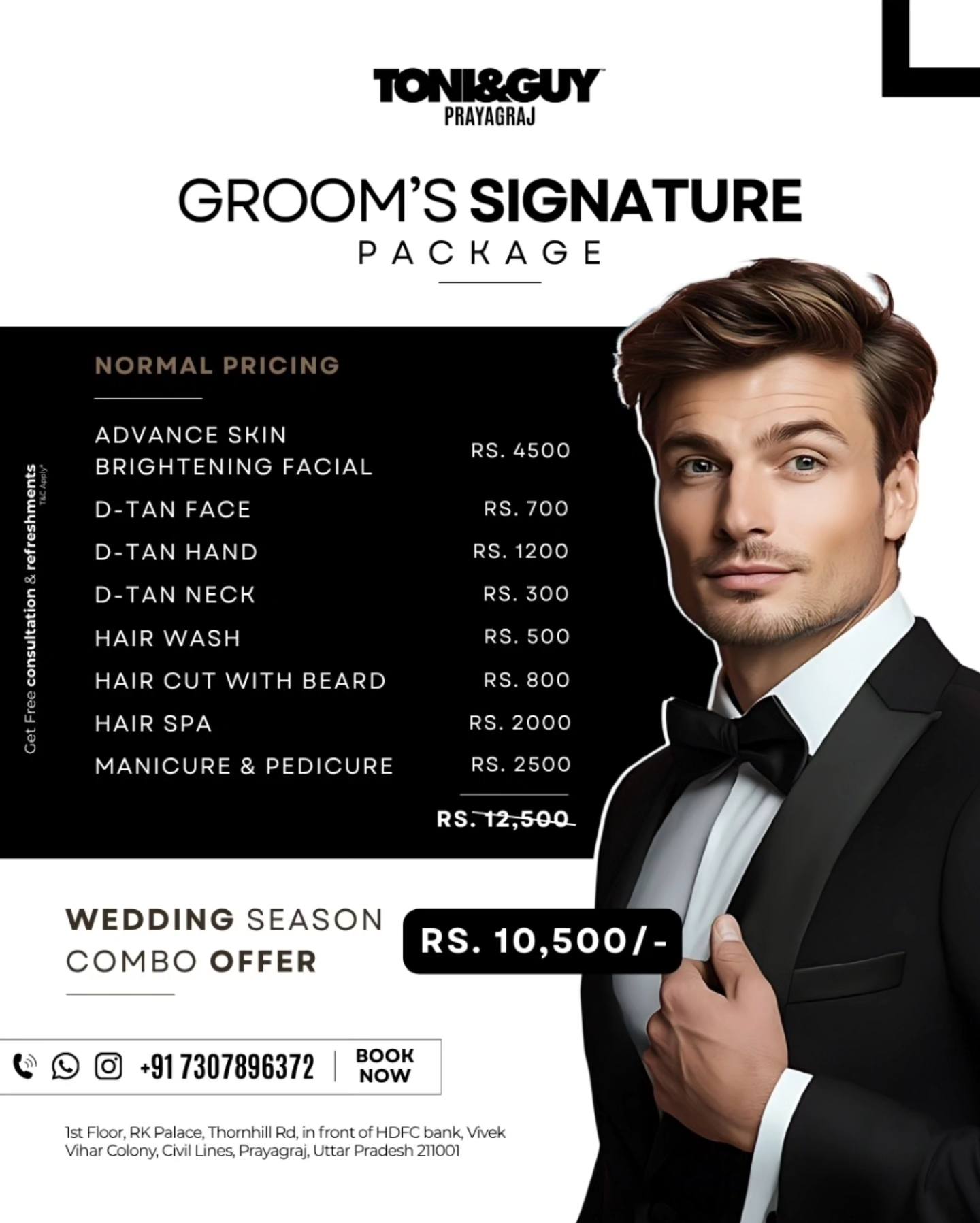 Toni&Guy Prayagraj Facebook ad: Unlock Your Best Look with Toni & Guy…