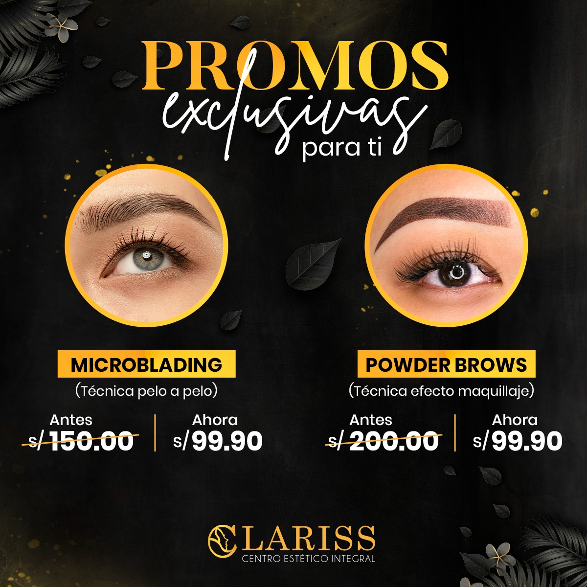 Clariss Centro Estético Integral Facebook ad: Reservar cita