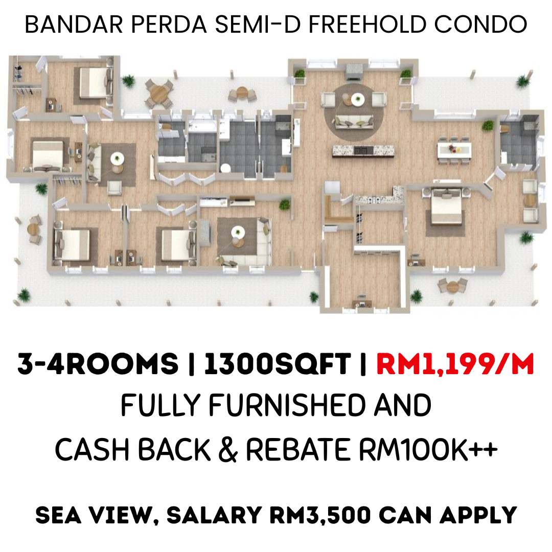 Penang Rumahku Facebook ad: RM3,500 boleh mohon