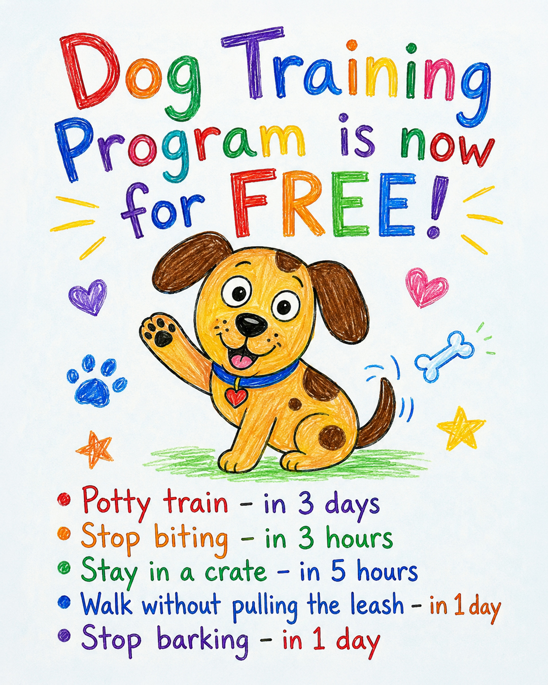 Ben Your Puppy Trainer Facebook ad
