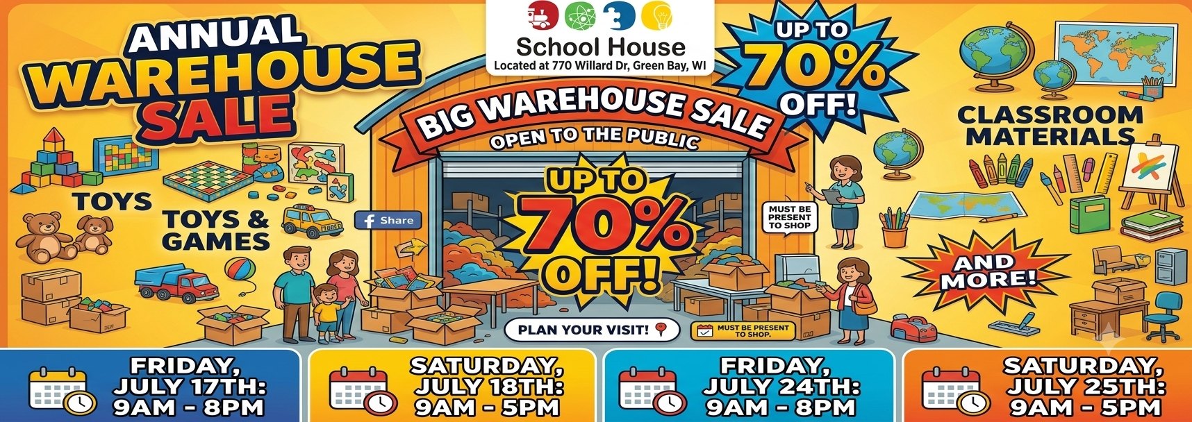 School House Facebook ad