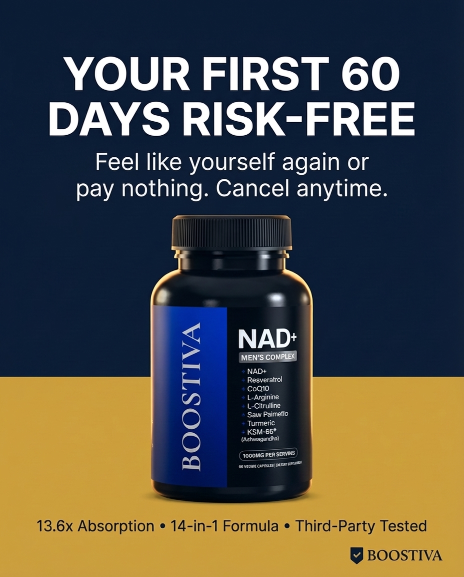Men’s Vitality Daily Facebook ad