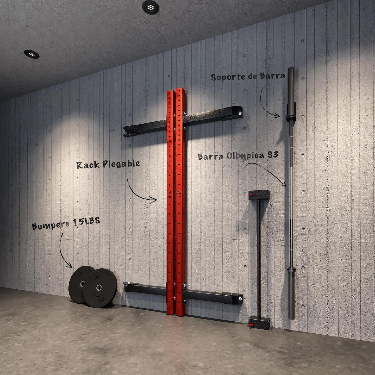 Home Fitness Racks Facebook ad