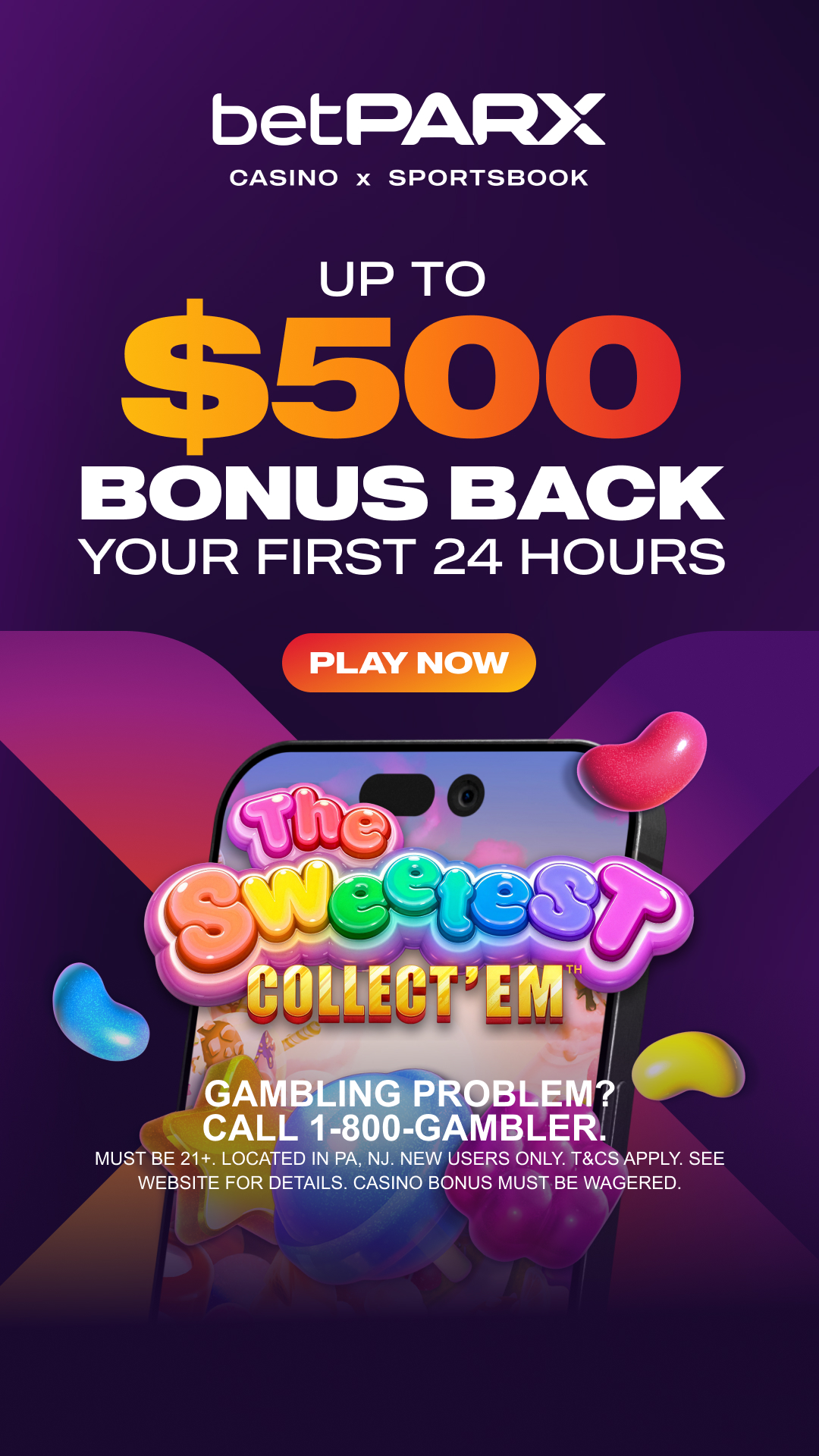 Betparx Facebook ad