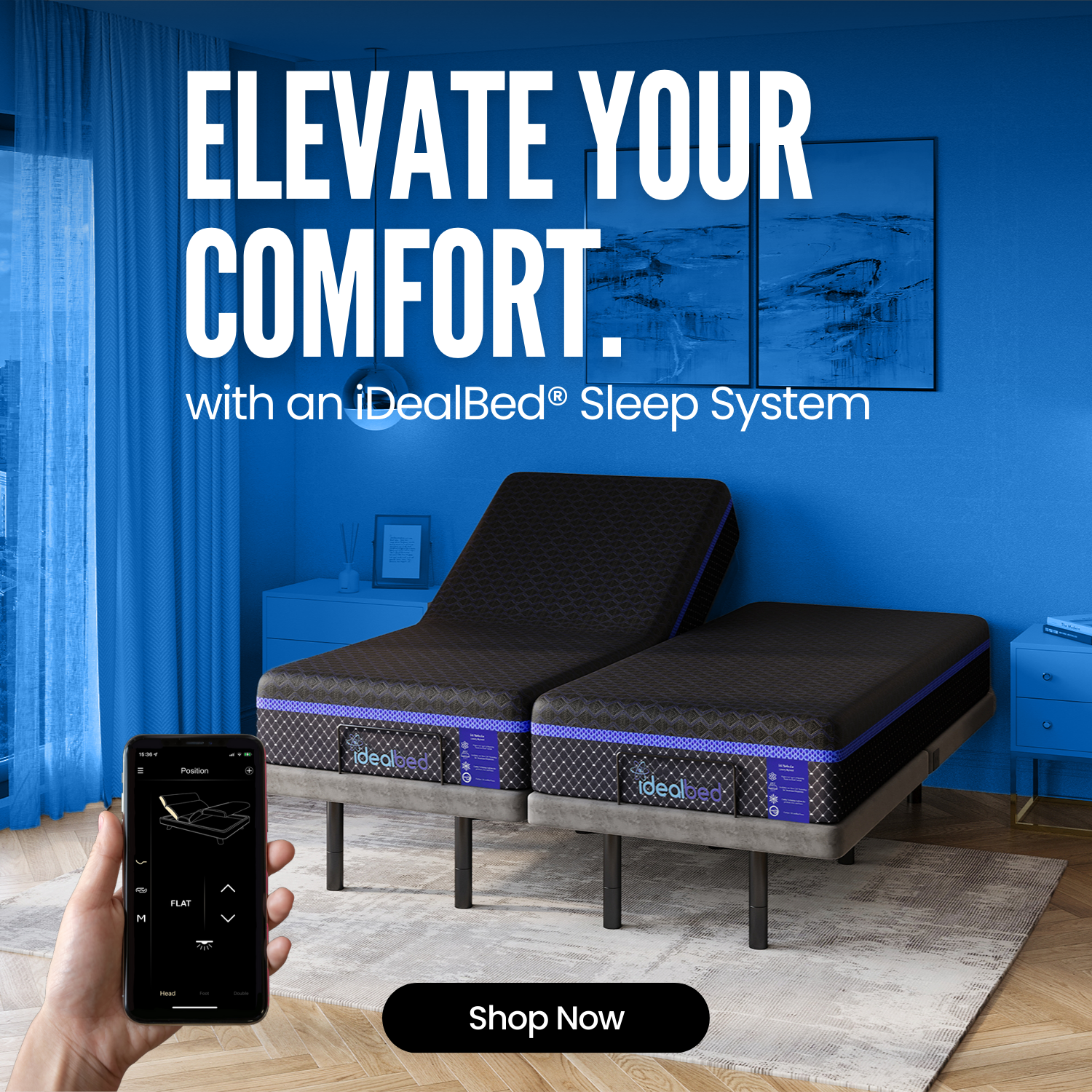 DealBeds.com Facebook ad: Your Best Sleep Starts Here.