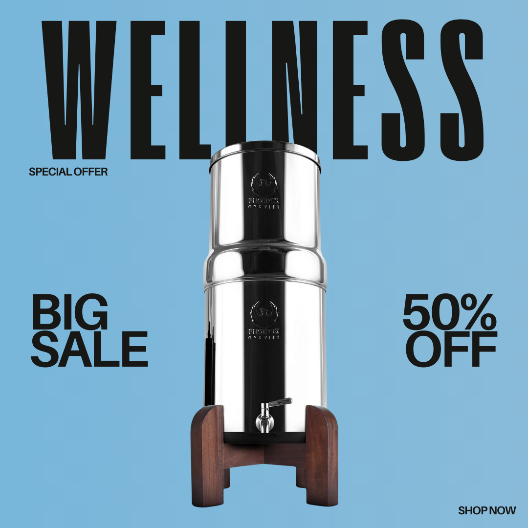 Phoenix Gravity Water Filters Facebook ad: Skip the Chaos. Save 20 on Pure Water Now