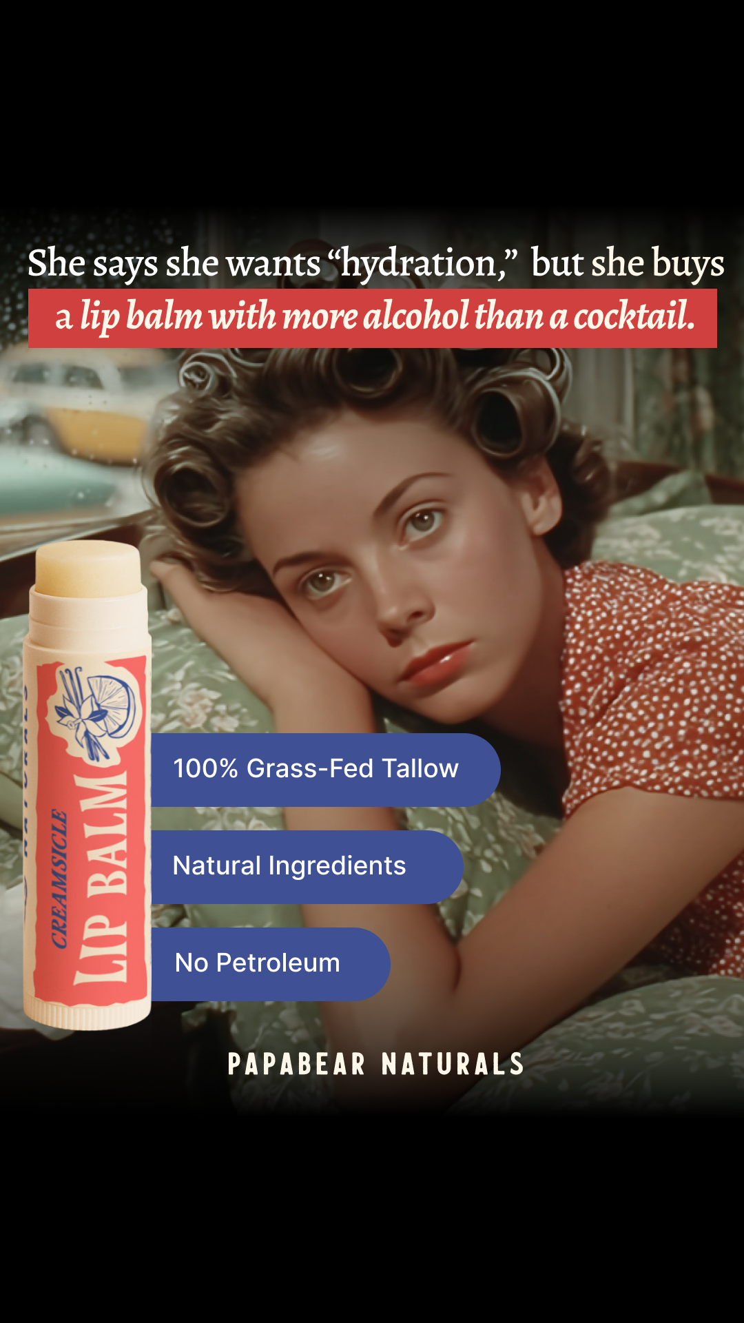Papabear Naturals Facebook ad