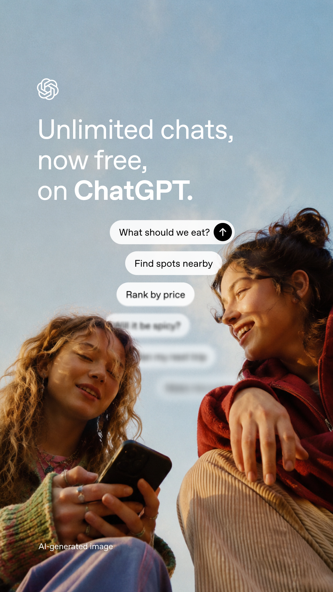 ChatGPT Facebook ad
