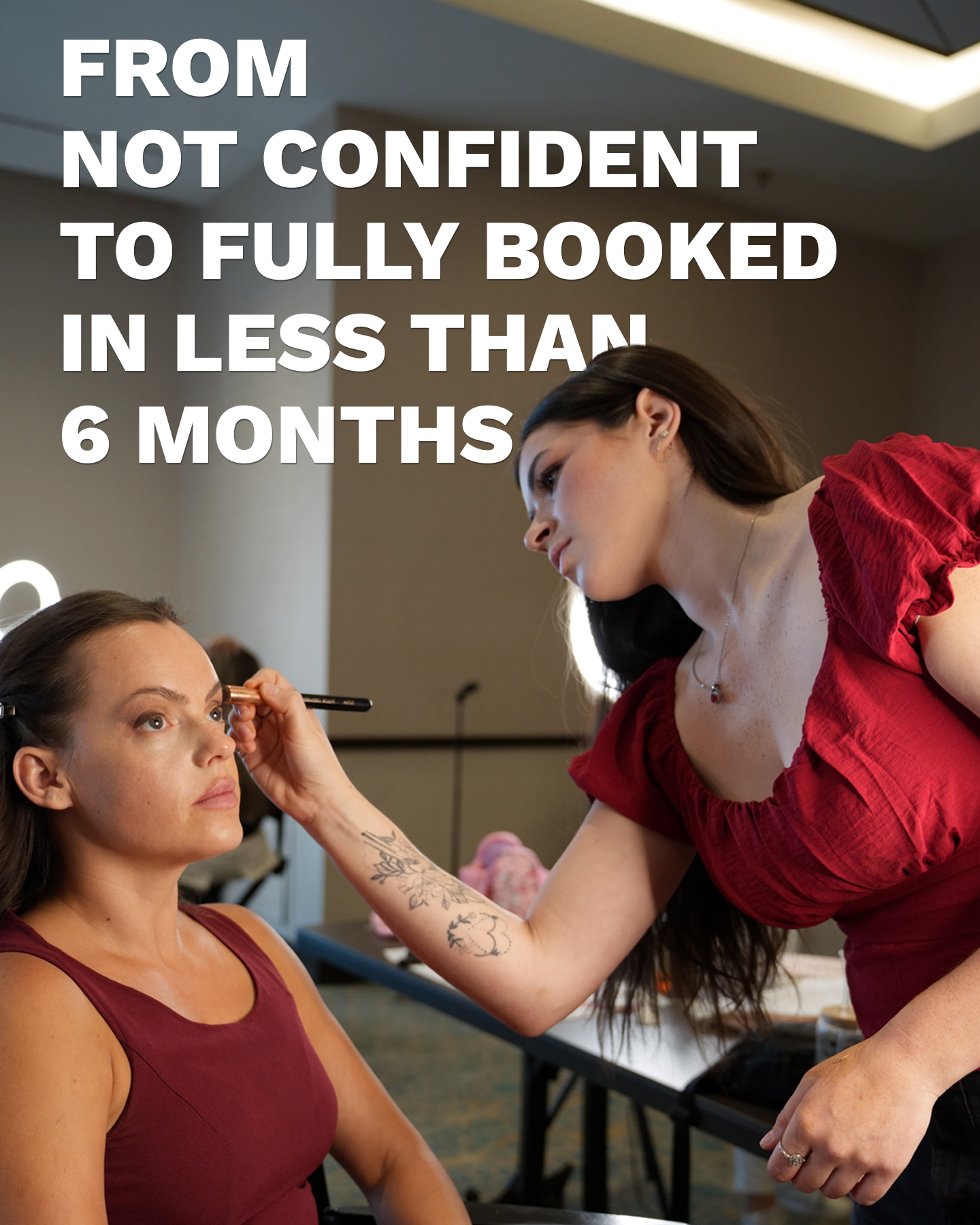 Glam Sophisticated Makeup Academy Facebook ad