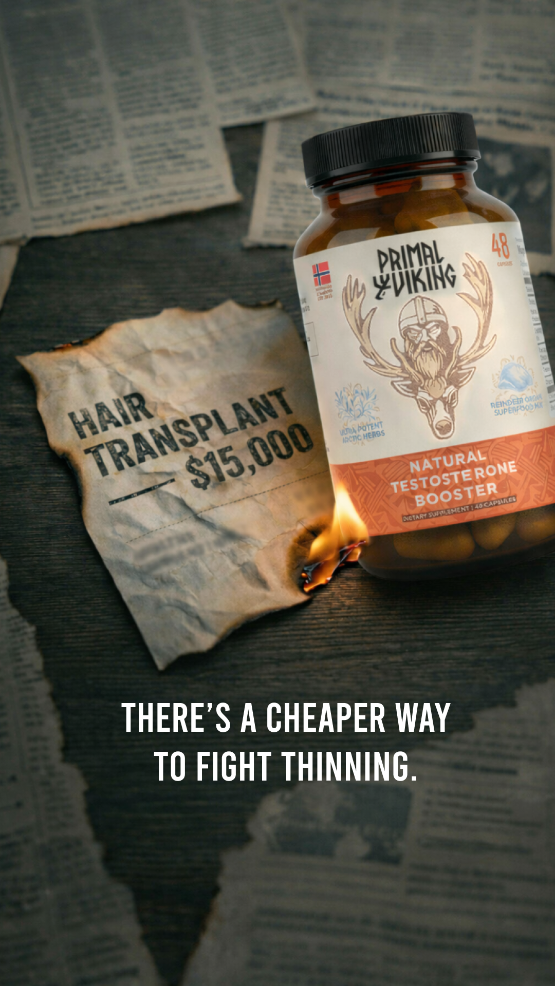 Primal Viking Facebook ad