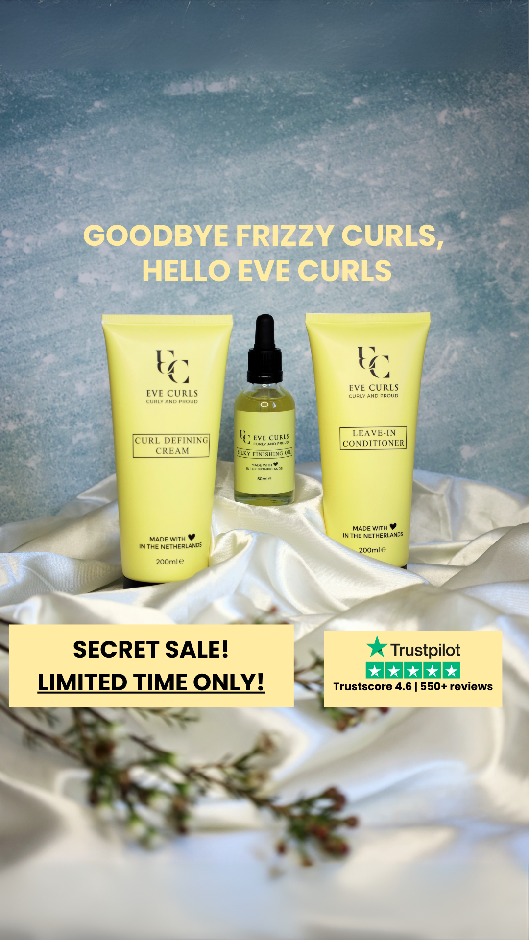 Eve Curls Facebook ad