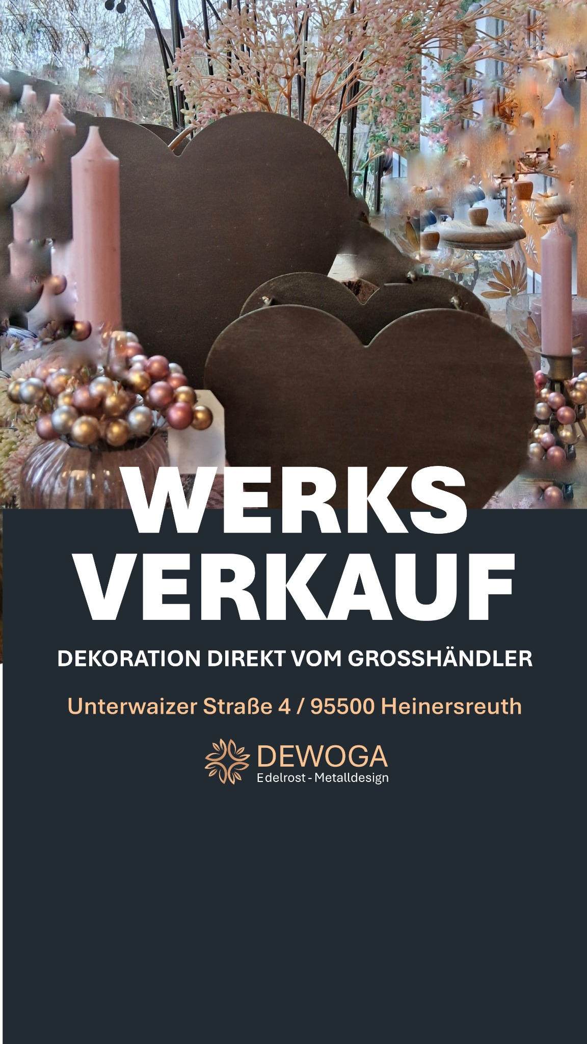 DEWOGA GmbH Edelrost-Metalldesign Facebook ad