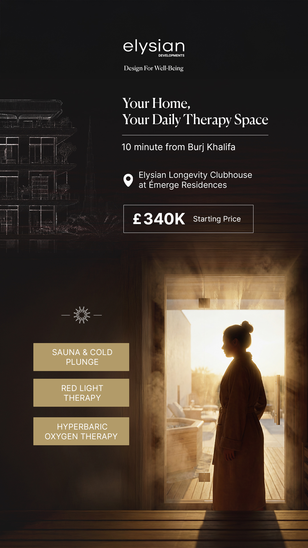 Elysian Developments Facebook ad from May 11, 2026