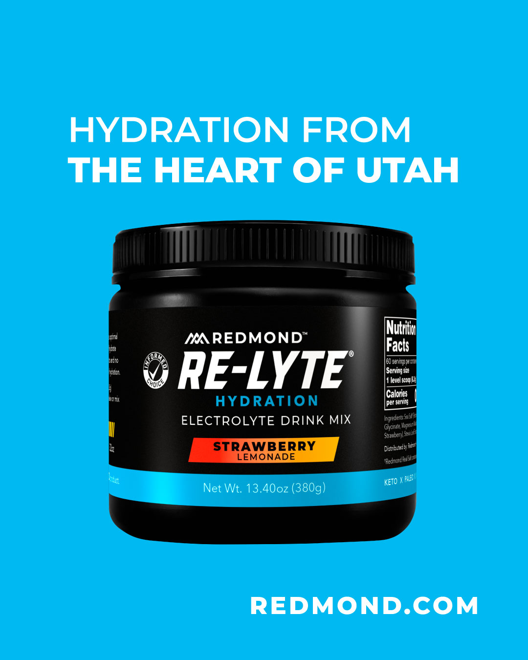 Redmond Re-Lyte Facebook ad