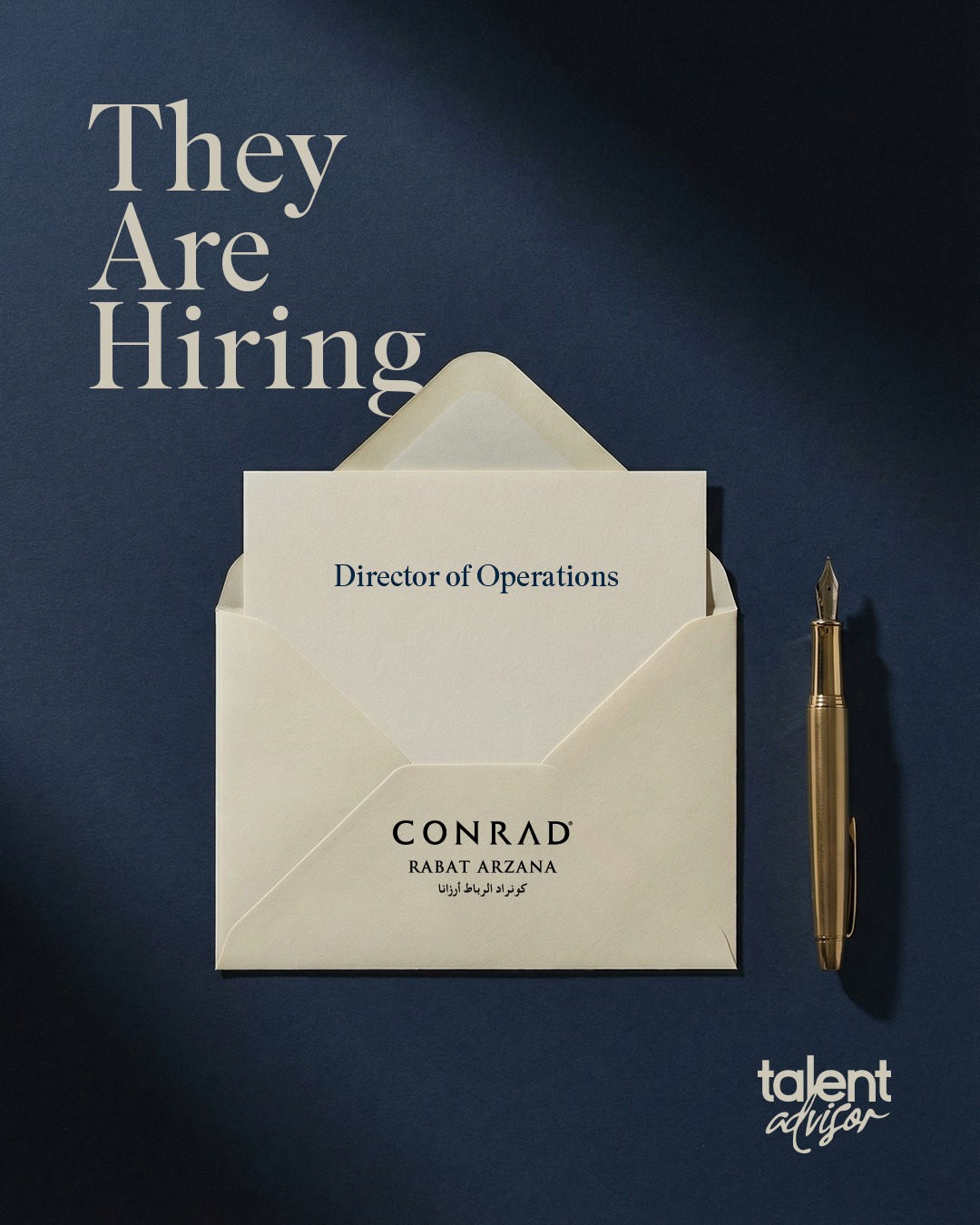 talent_advisor Facebook ad: Conrad Rabat Arzana is hiring!, Director of Operations