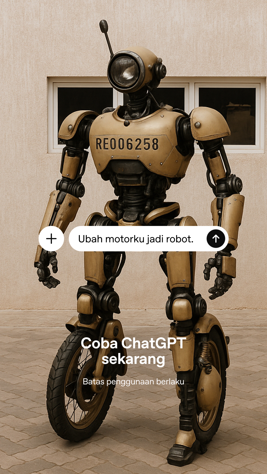 ChatGPT Facebook ad
