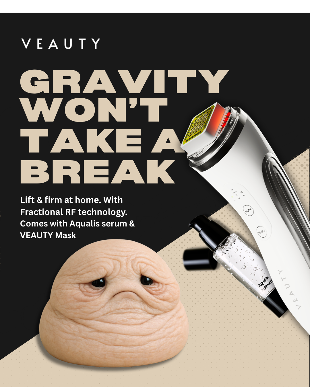 Veauty Facebook ad