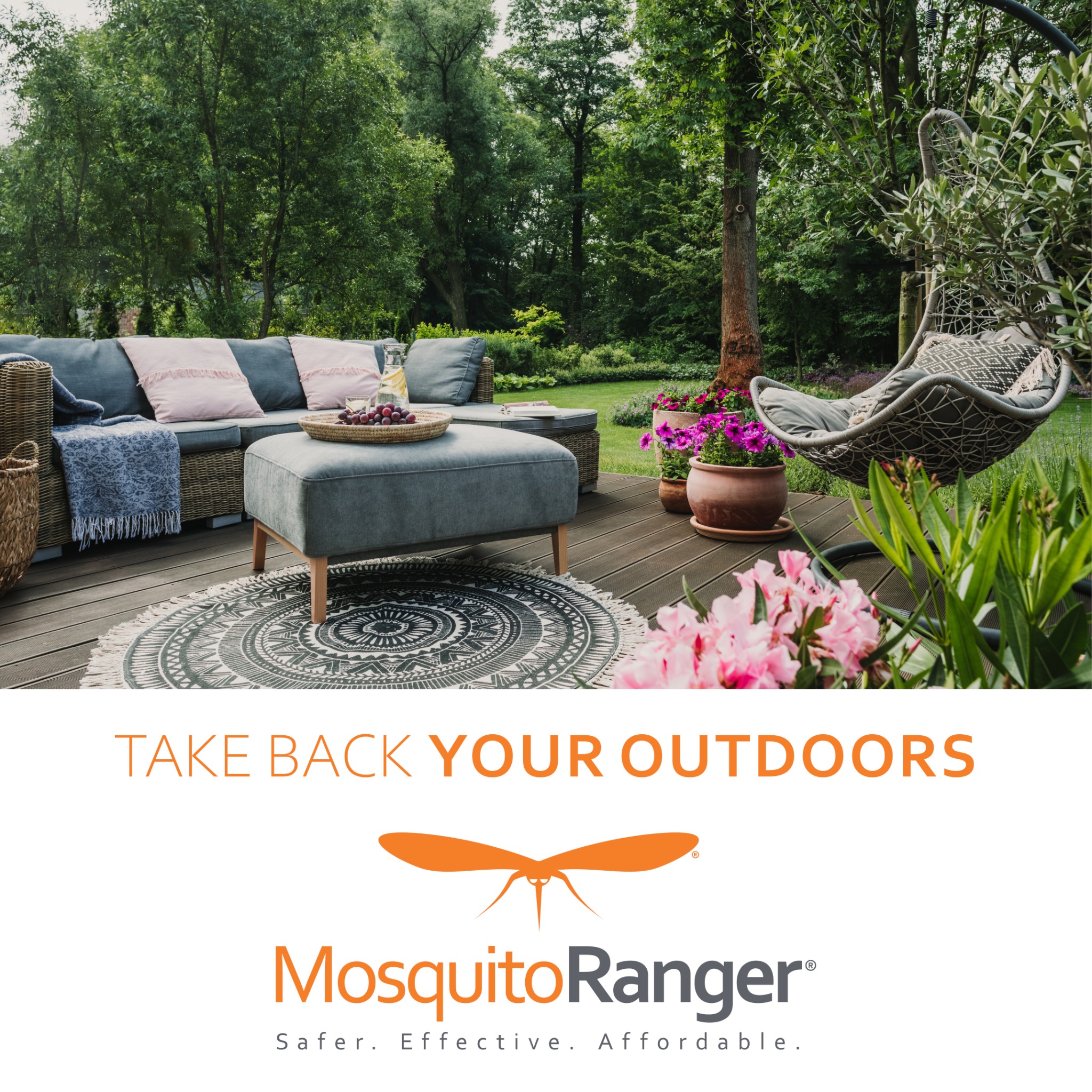 NaturaLawn of America Facebook ad: NOVA Professional Mosquito Control