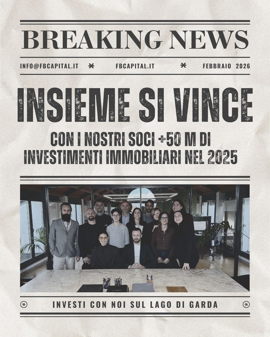 FB Capital Facebook ad: Business Plan trasparenti