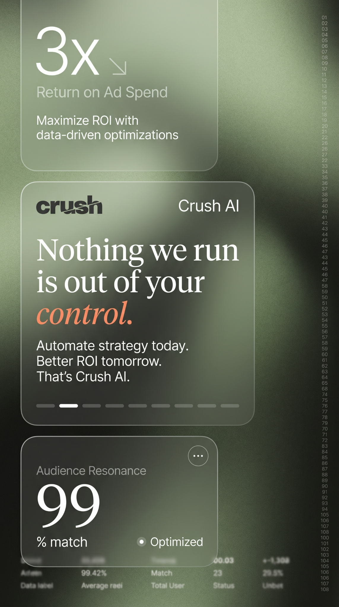 trycrush.ai Facebook ad