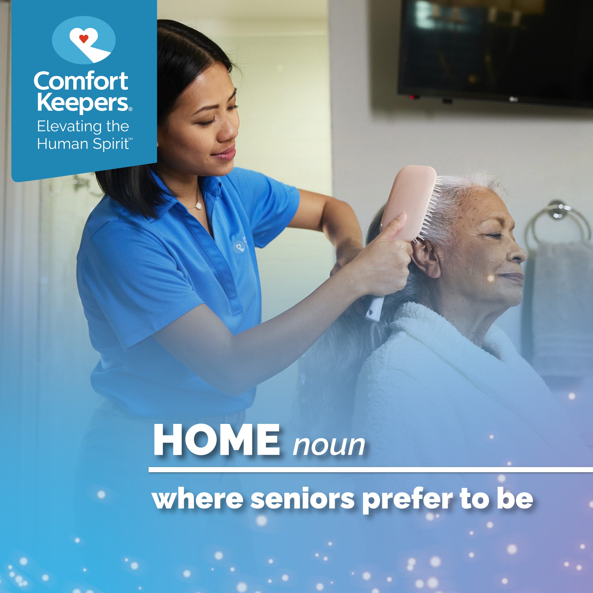 Comfort Keepers Home Office Facebook ad
