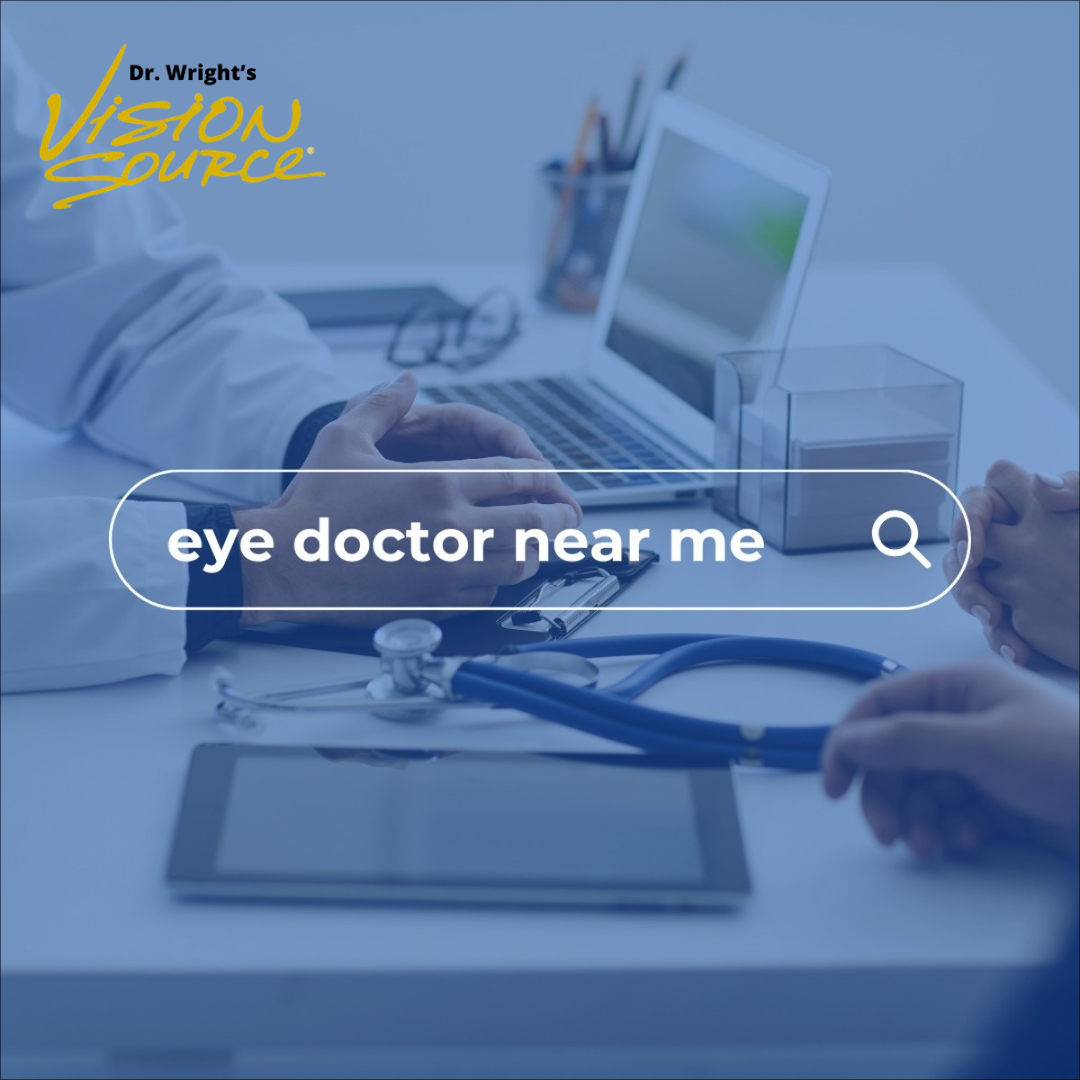 Dr. Wright's Vision Source Facebook ad