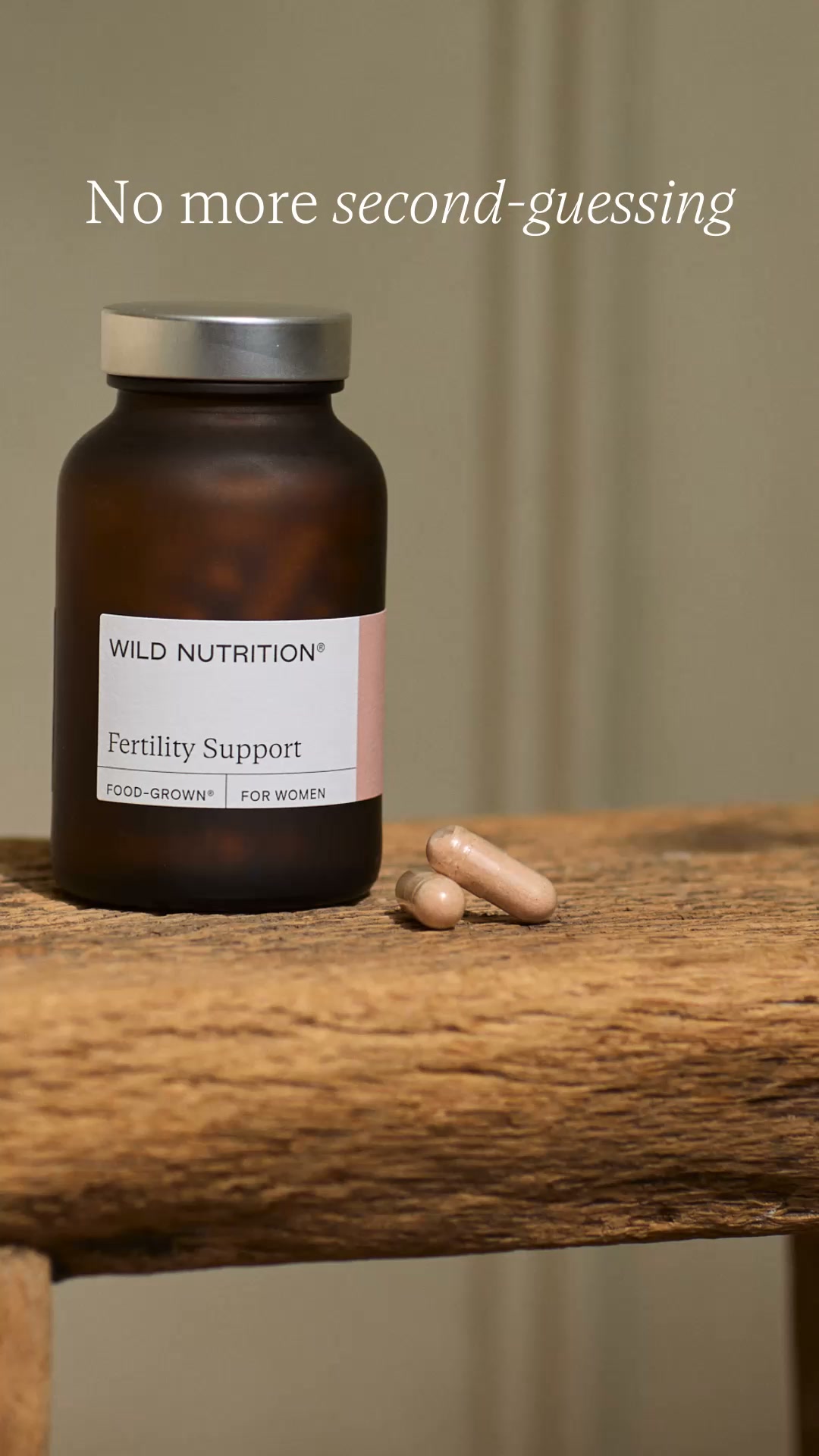 Wild Nutrition Facebook ad: Our best-selling Fertility formula