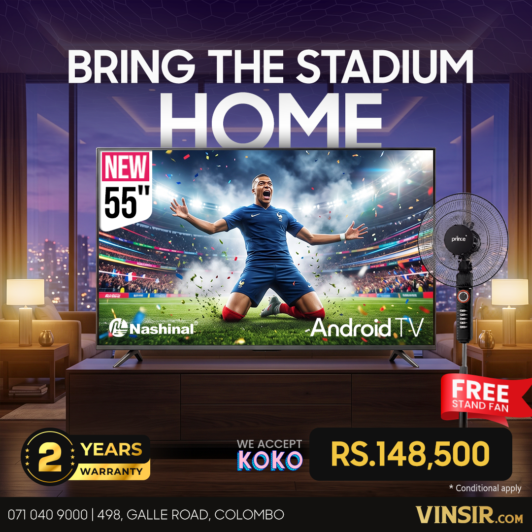 Vinsir Facebook ad: Bring the Stadium Home with Nashinal Smart TVs!