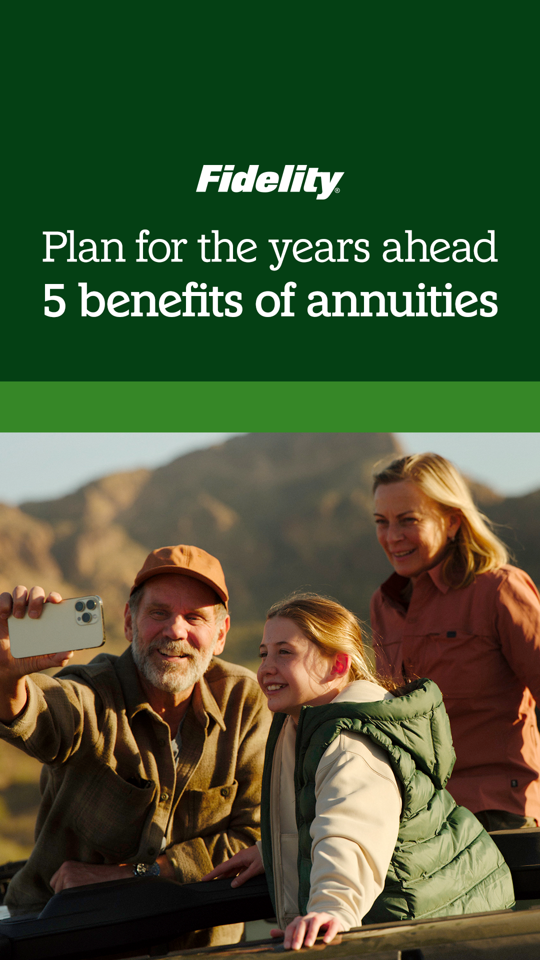 Fidelity Investments Facebook ad