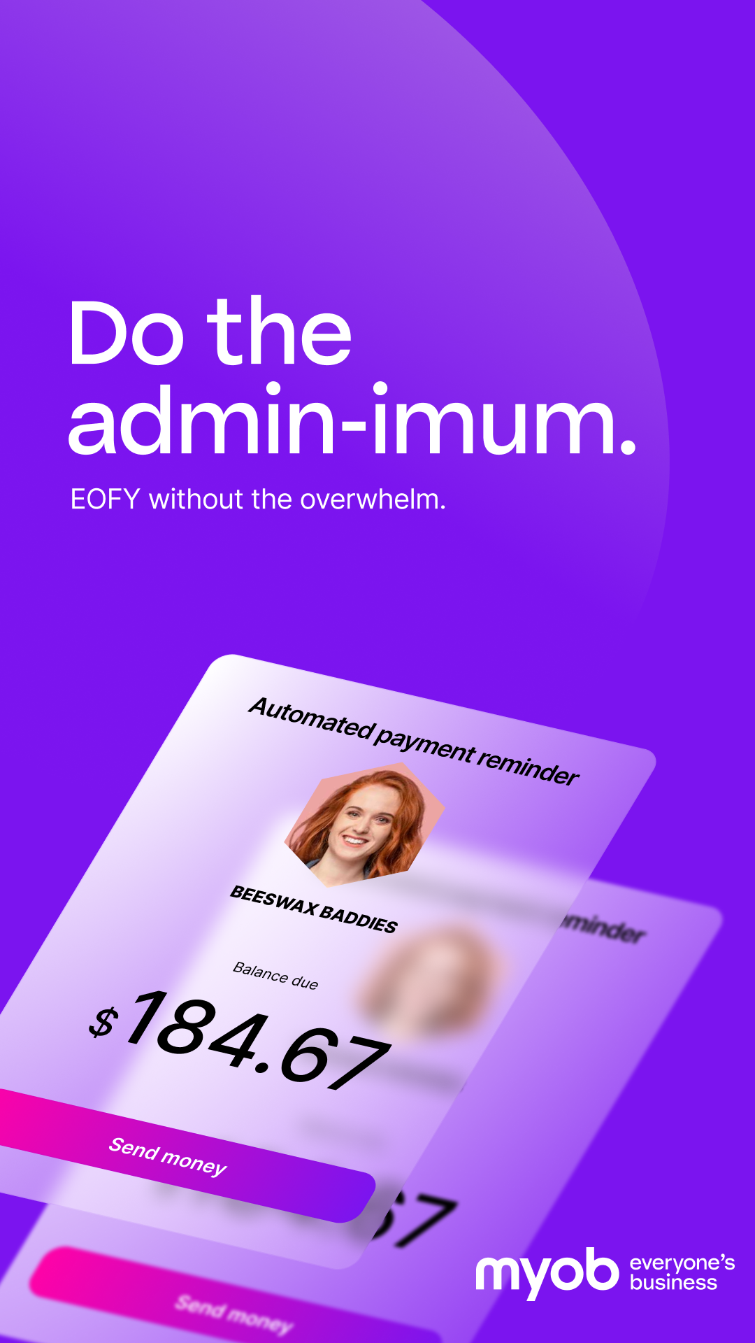 MYOB Facebook ad from Feb 16, 2026
