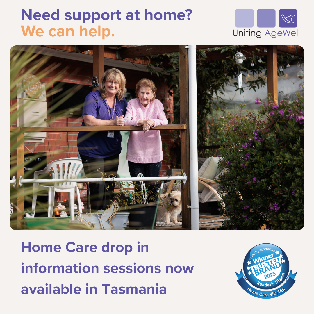 Uniting AgeWell Facebook ad