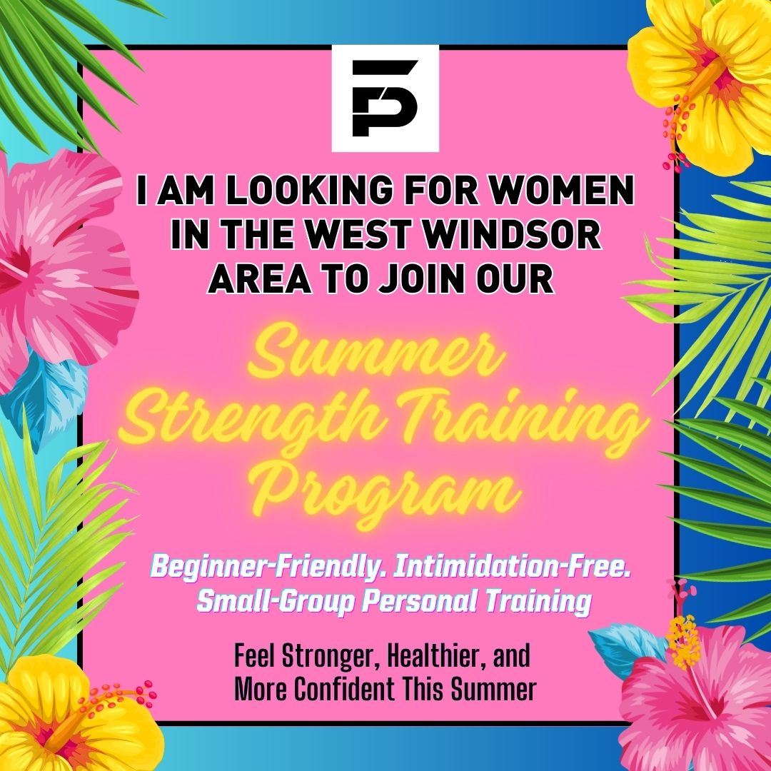 Forge Personal Training Facebook ad: Small-Group Strength Training