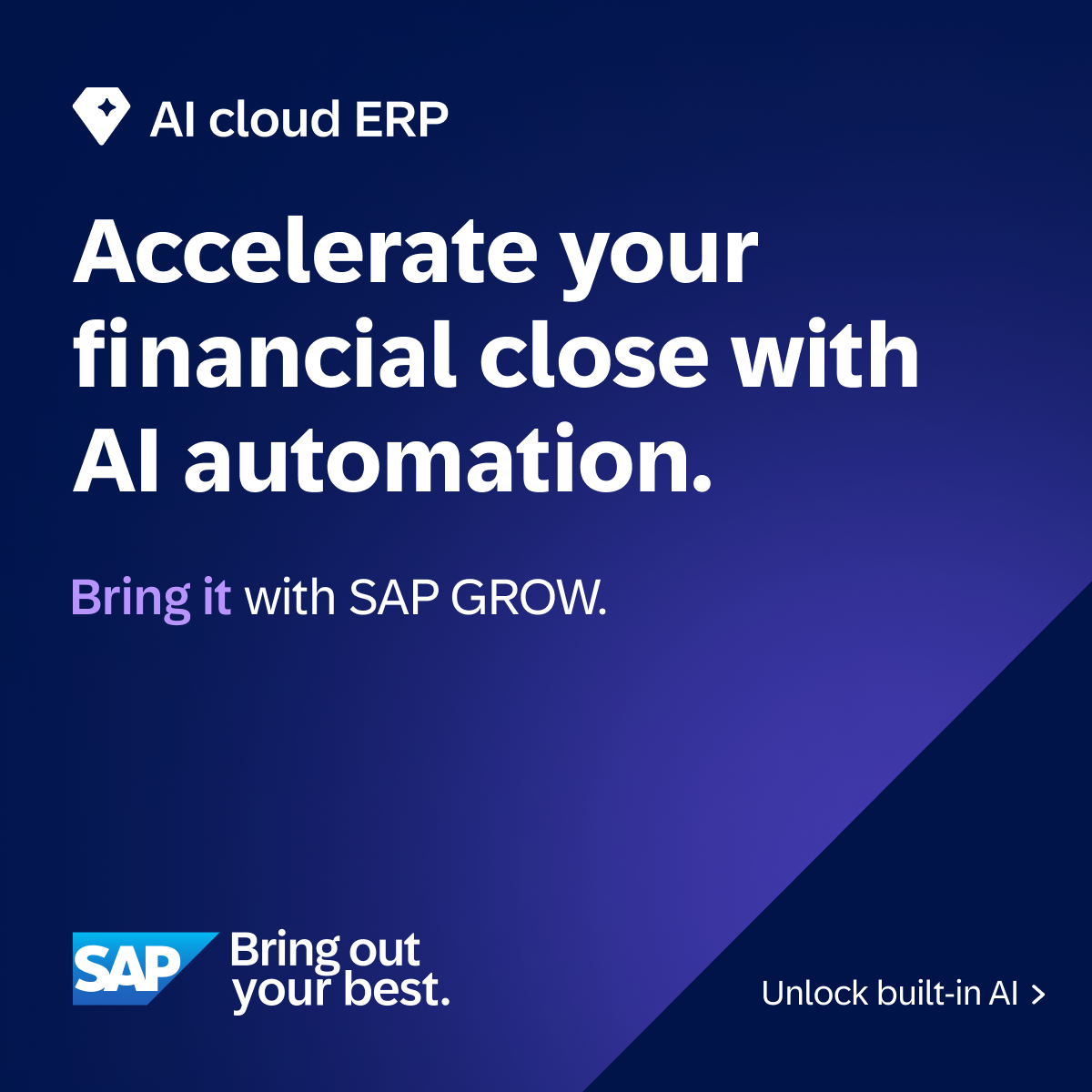 SAP Facebook ad