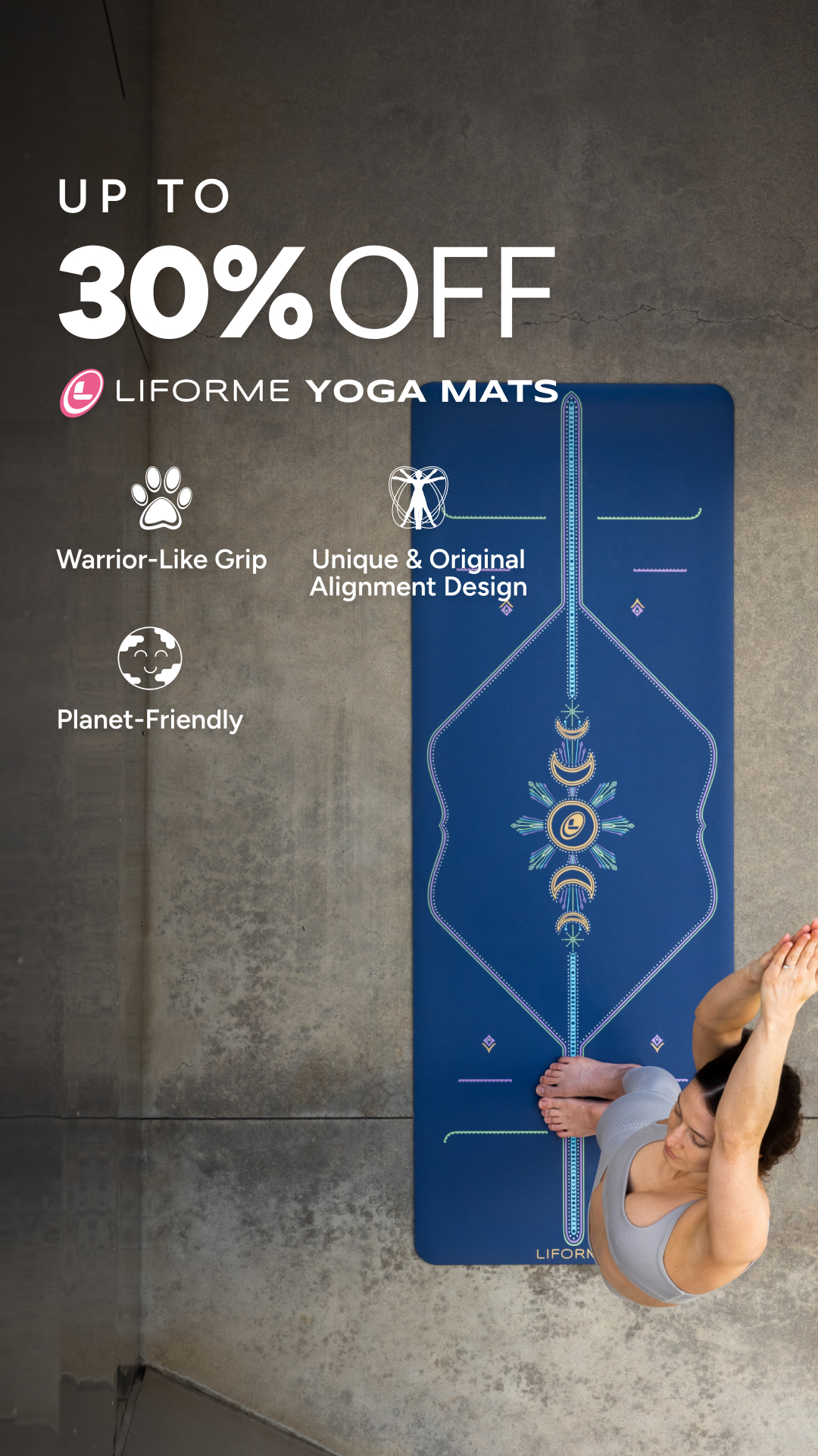 Liforme Facebook ad