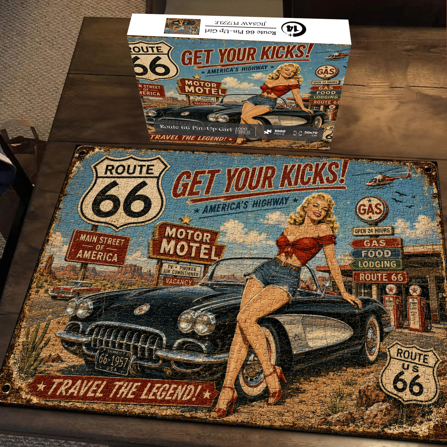 Fun-Puzzle Facebook ad
