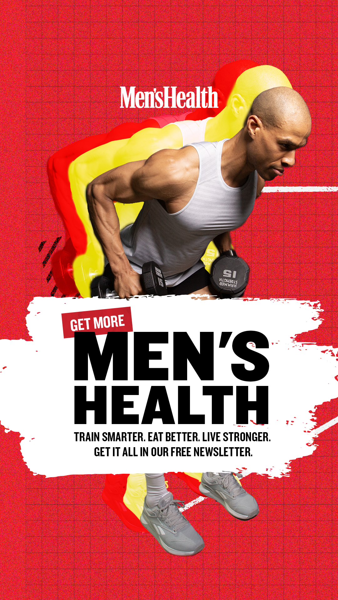 Men's Health Facebook ad