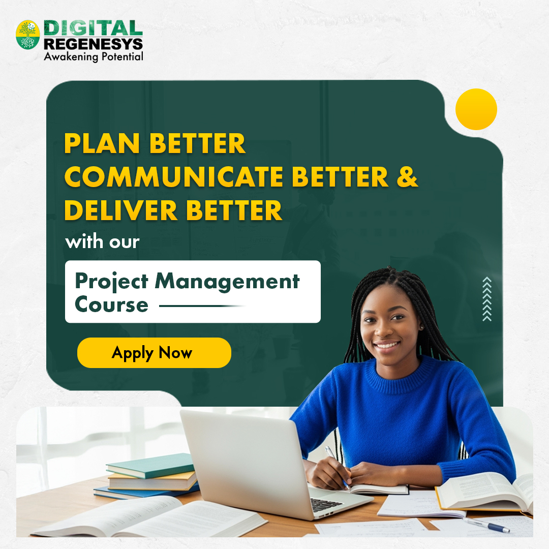 Regenesys Nigeria Facebook ad: International Certificate In Project Management!