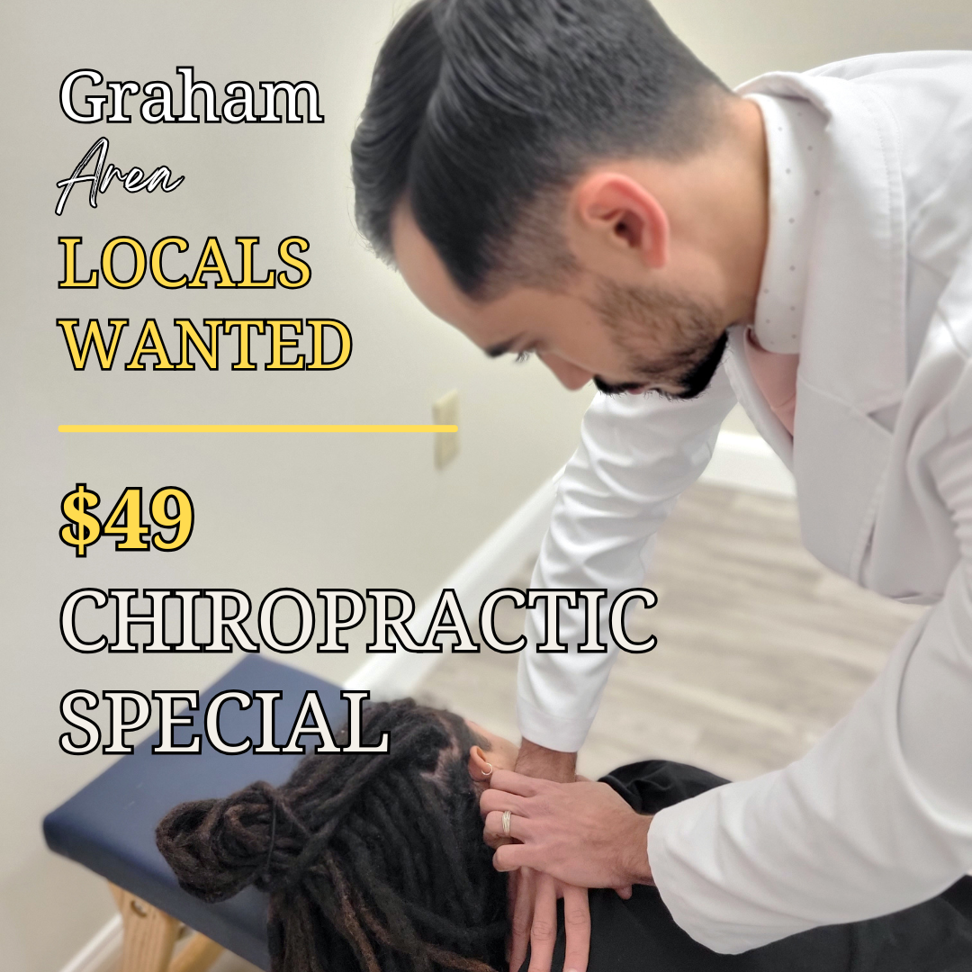 Life Impulse Chiropractic Facebook ad: $49 Chiropractic Session in Graham