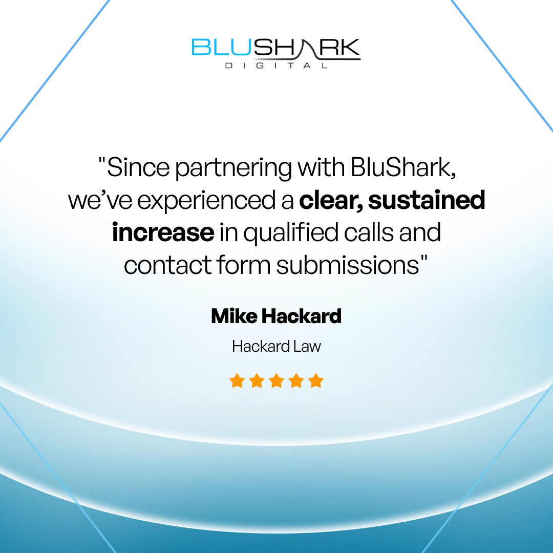 BluShark Digital Facebook ad
