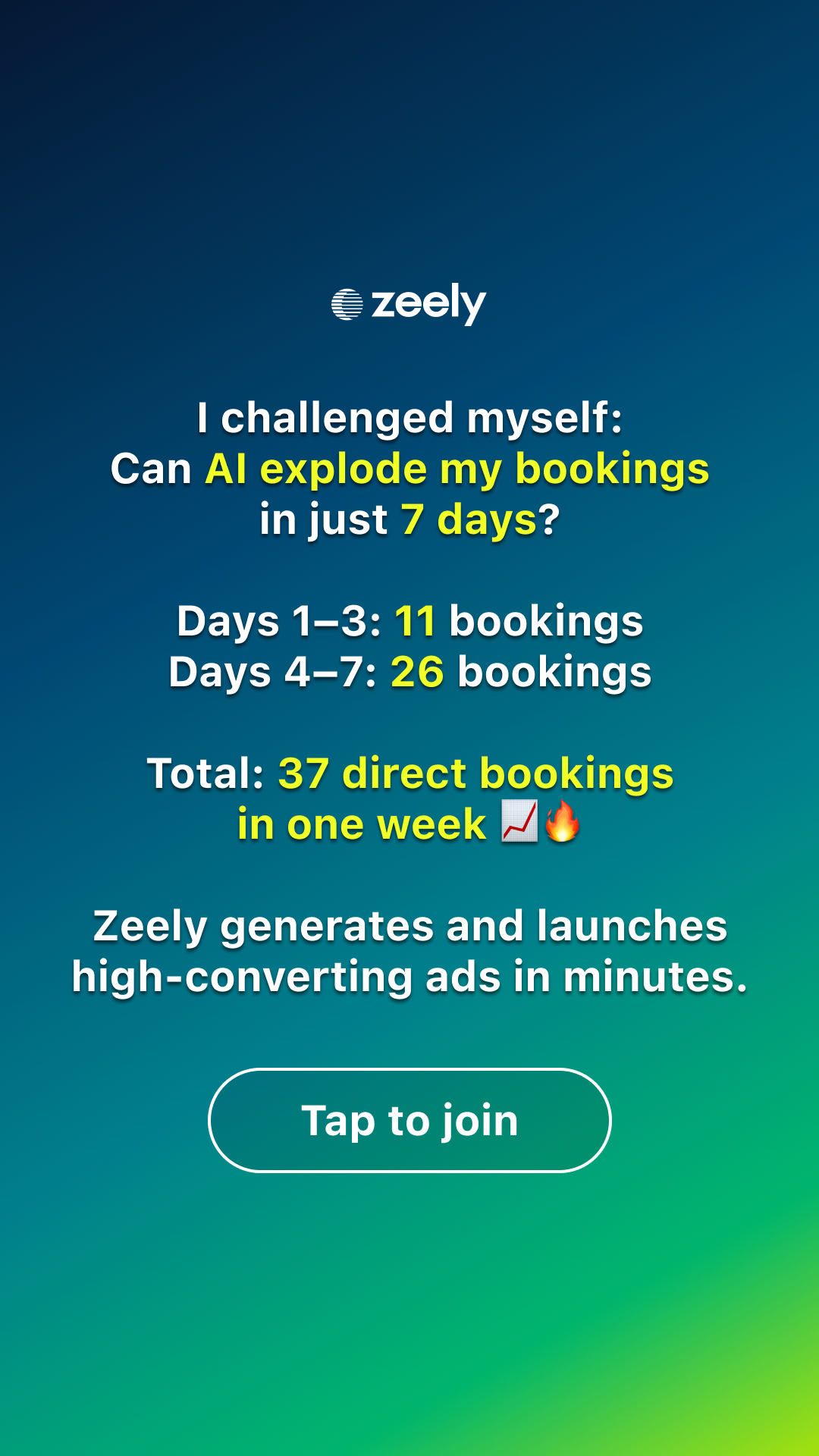 Zeely Facebook ad