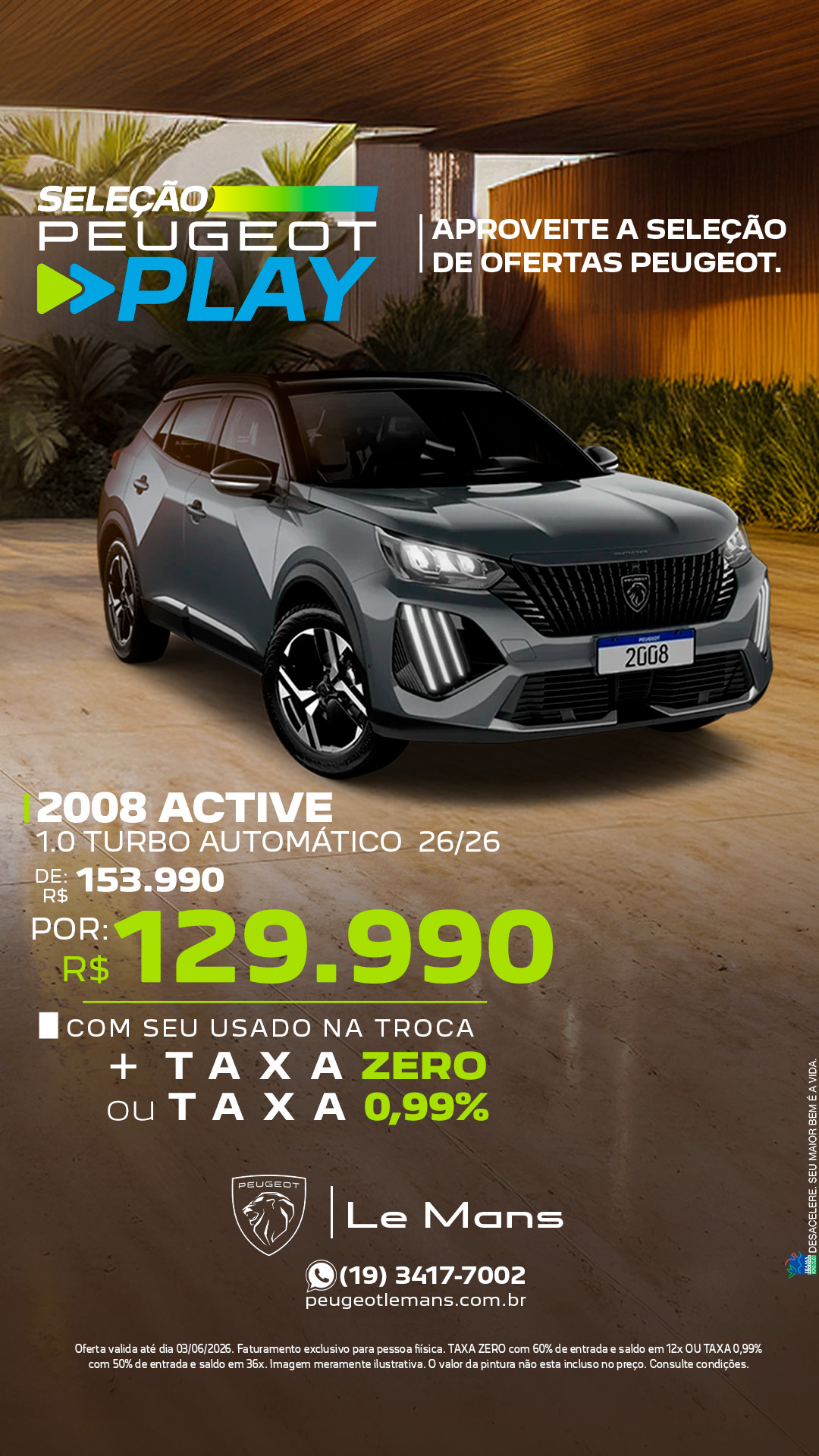 Le Mans Stefanini Facebook ad from May 20, 2026