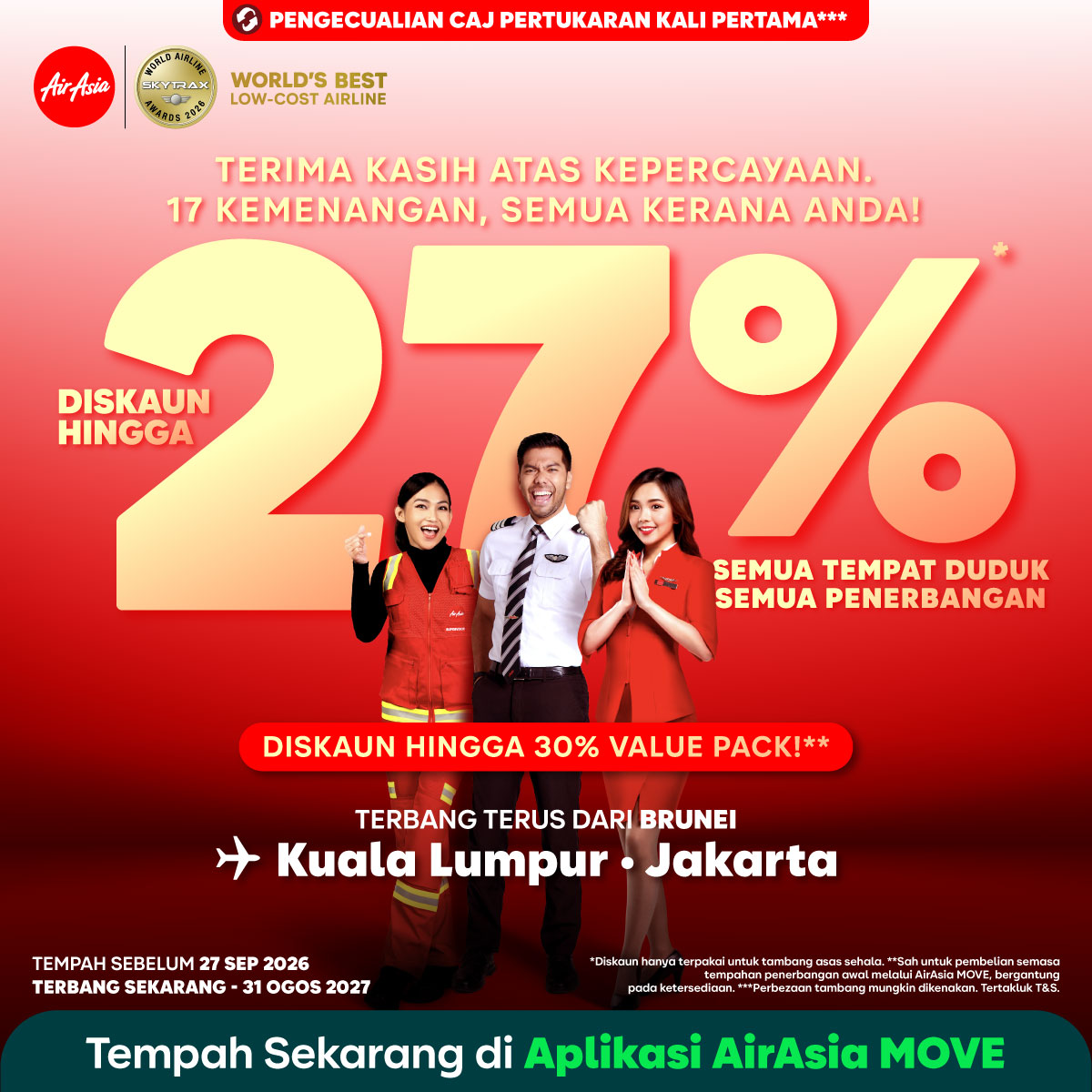 Fly AirAsia Facebook ad
